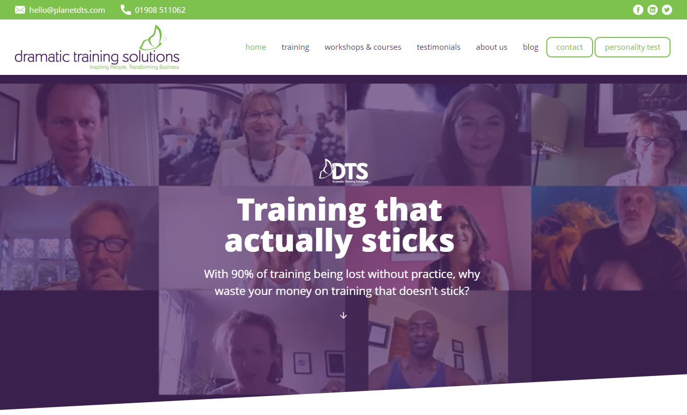 Dramatic Training Solutions Home Page